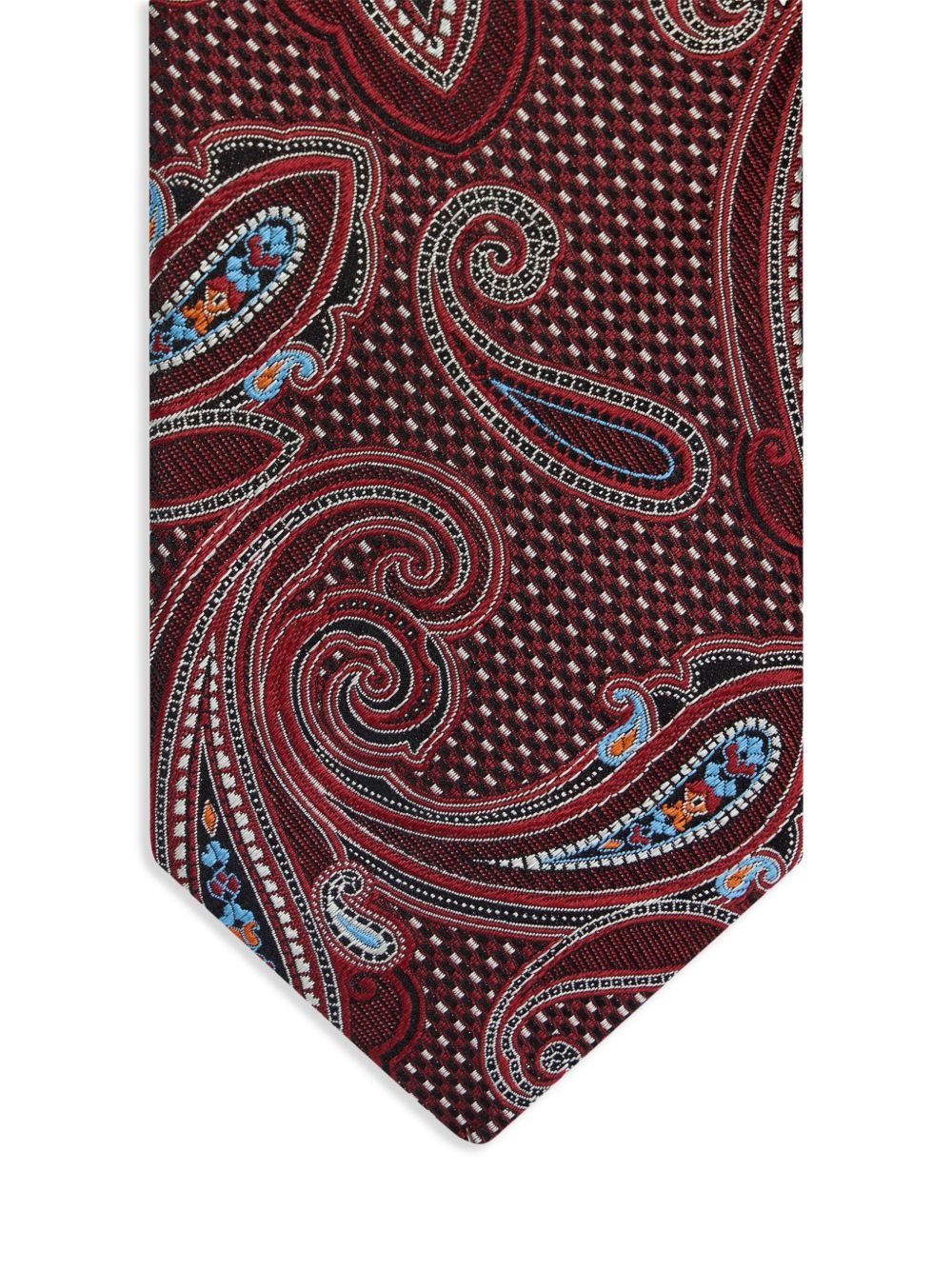 paisley-print tie - 2