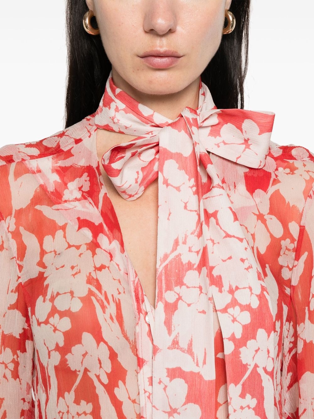 chiffon shirt - 5