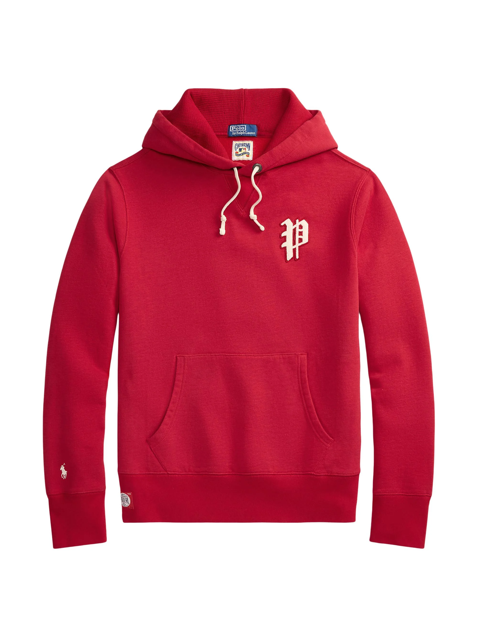 Men's Phillies Vintage Fleece Hoodie - Ralph Red - 1