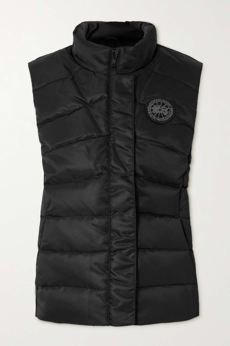 Freestyle quilted Performance Satin down vest - 1