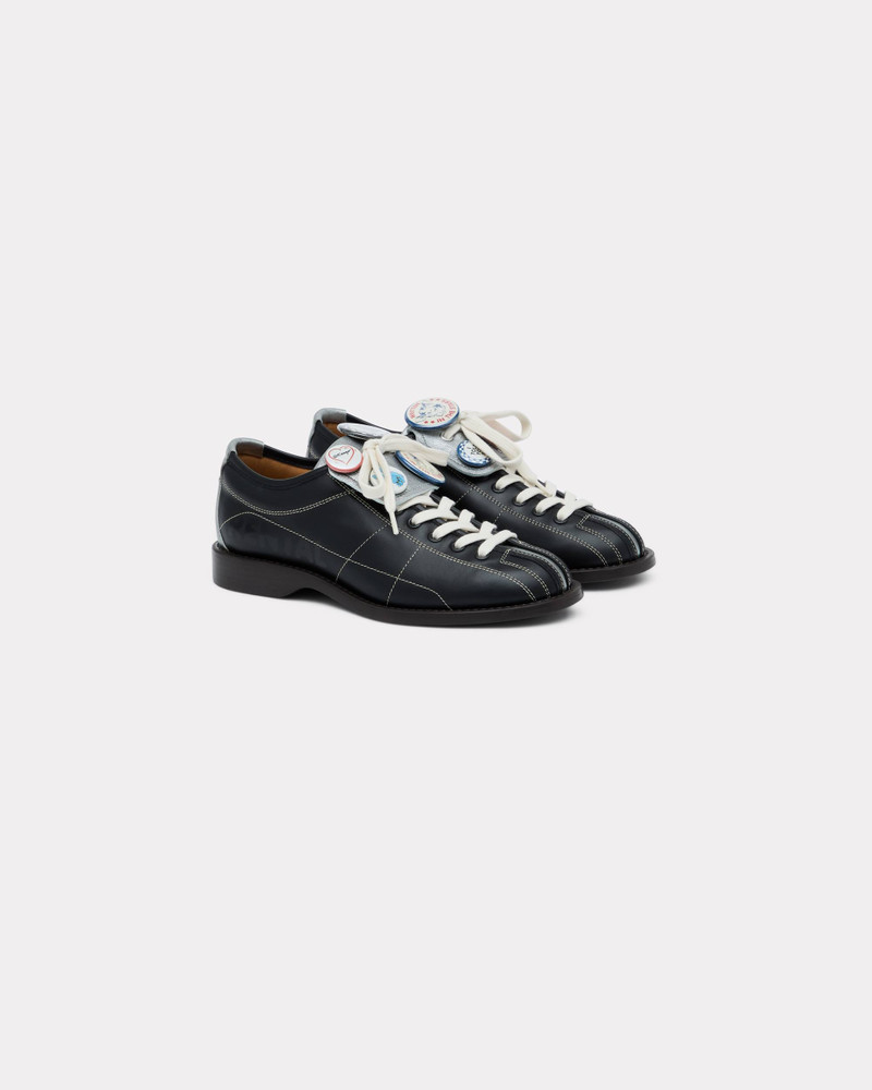 'KENZO Striker' bowling derbies in leather 2