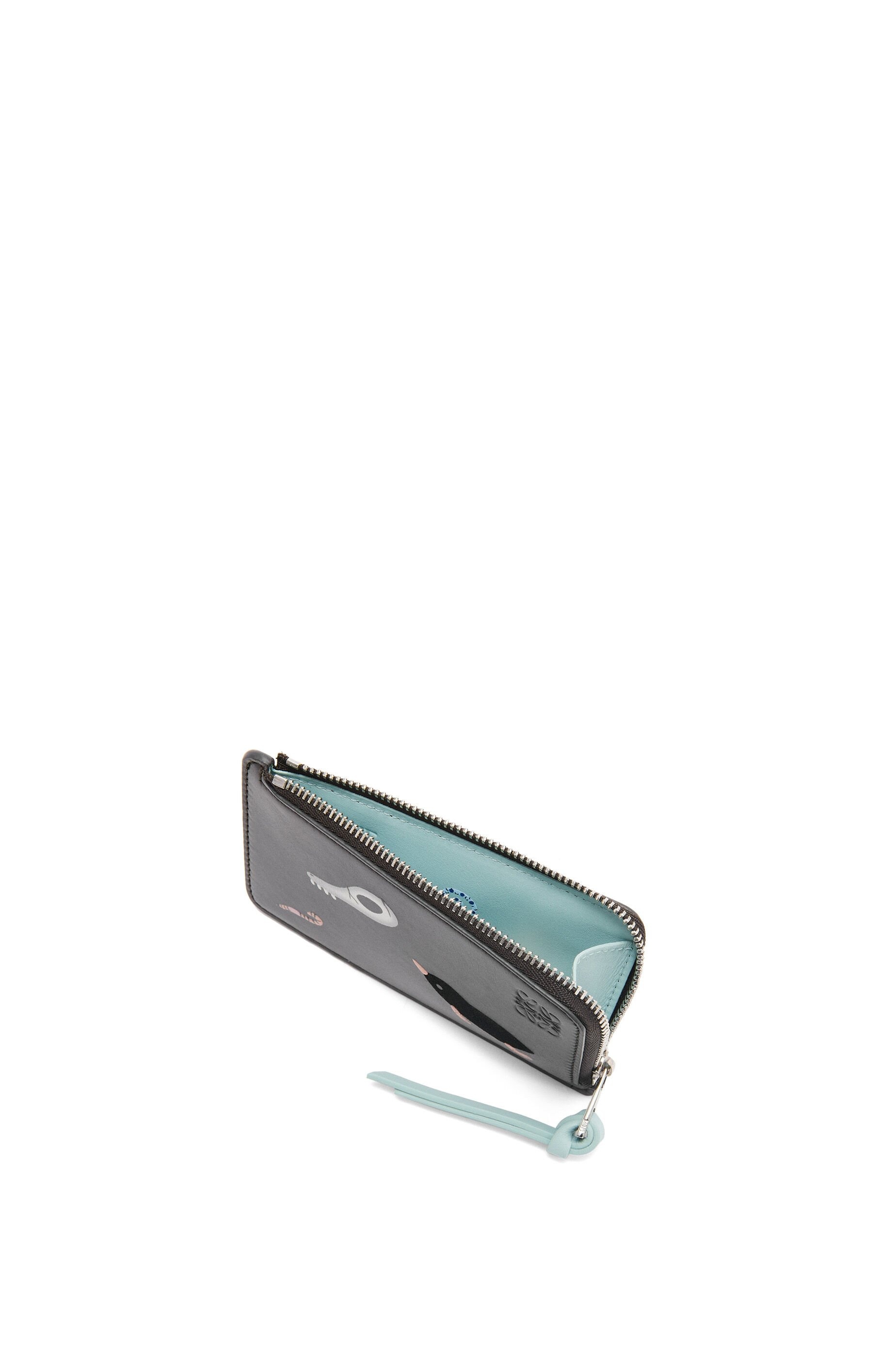 Mandragora coin cardholder in satin calfskin - 4