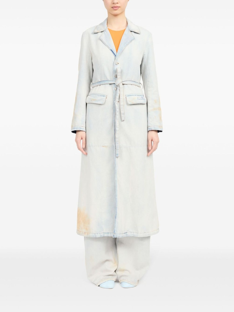 MM6 Maison Margiela denim coat outlook