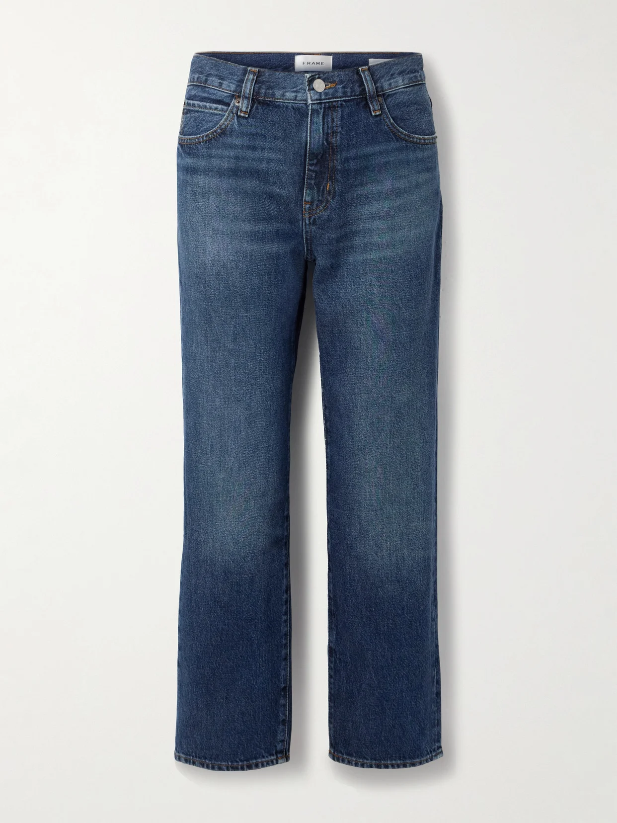 The Hang Cropped Mid-rise Straight-leg Jeans - 1
