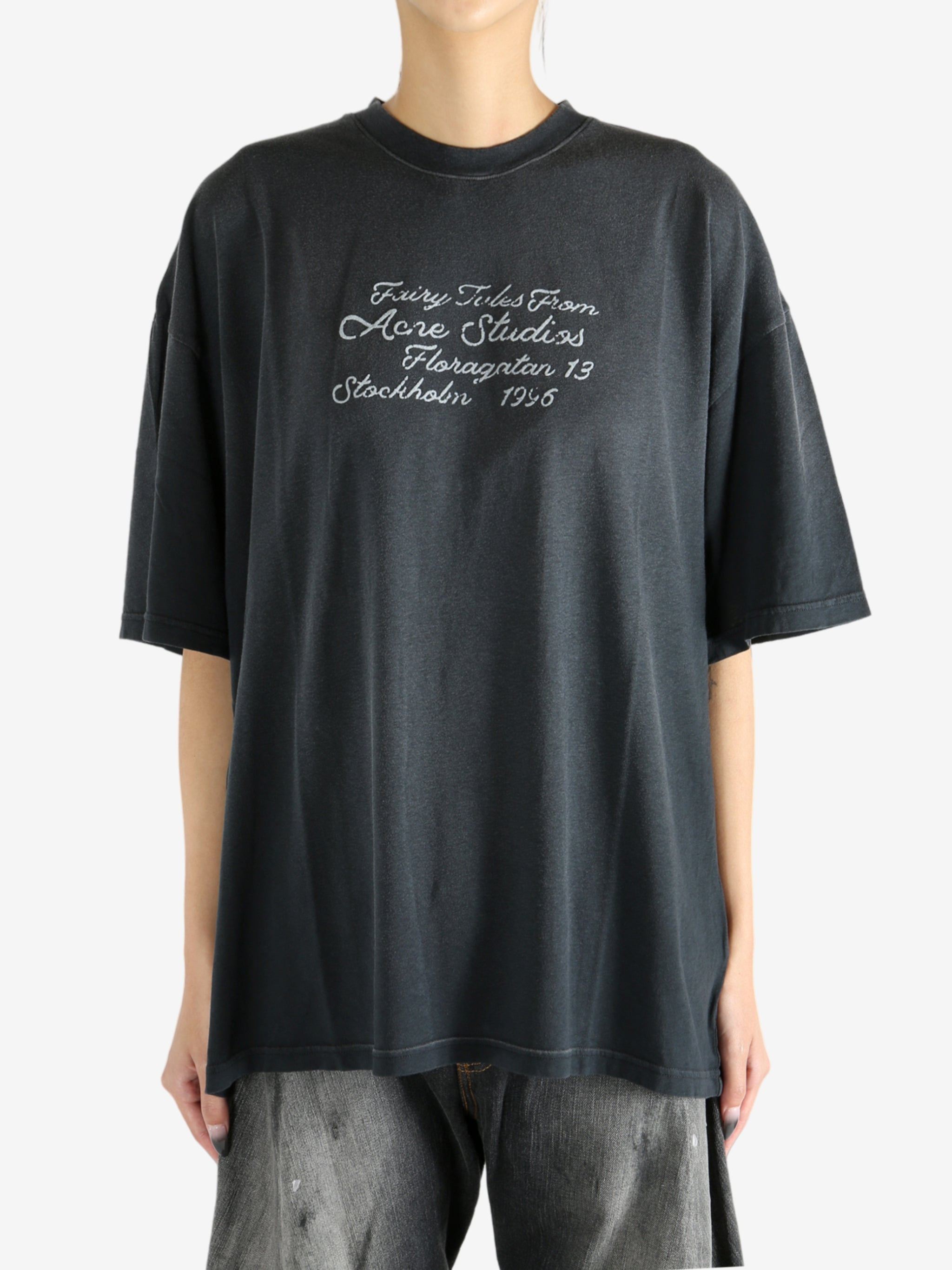 ACNE STUDIOS - Women Relaxed Logo T-Shirt - 1