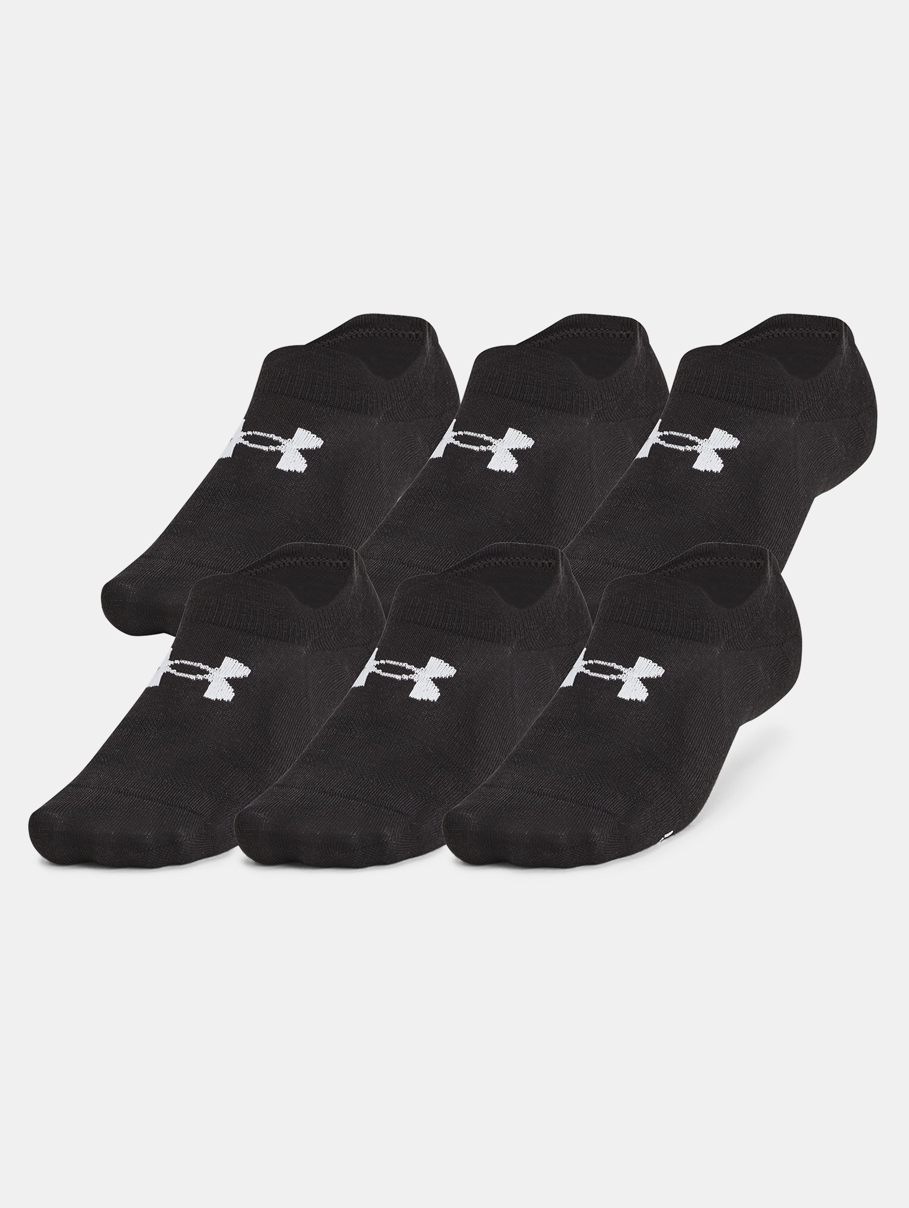 Unisex UA Essential 6-Pack Ultra Low Socks - 3