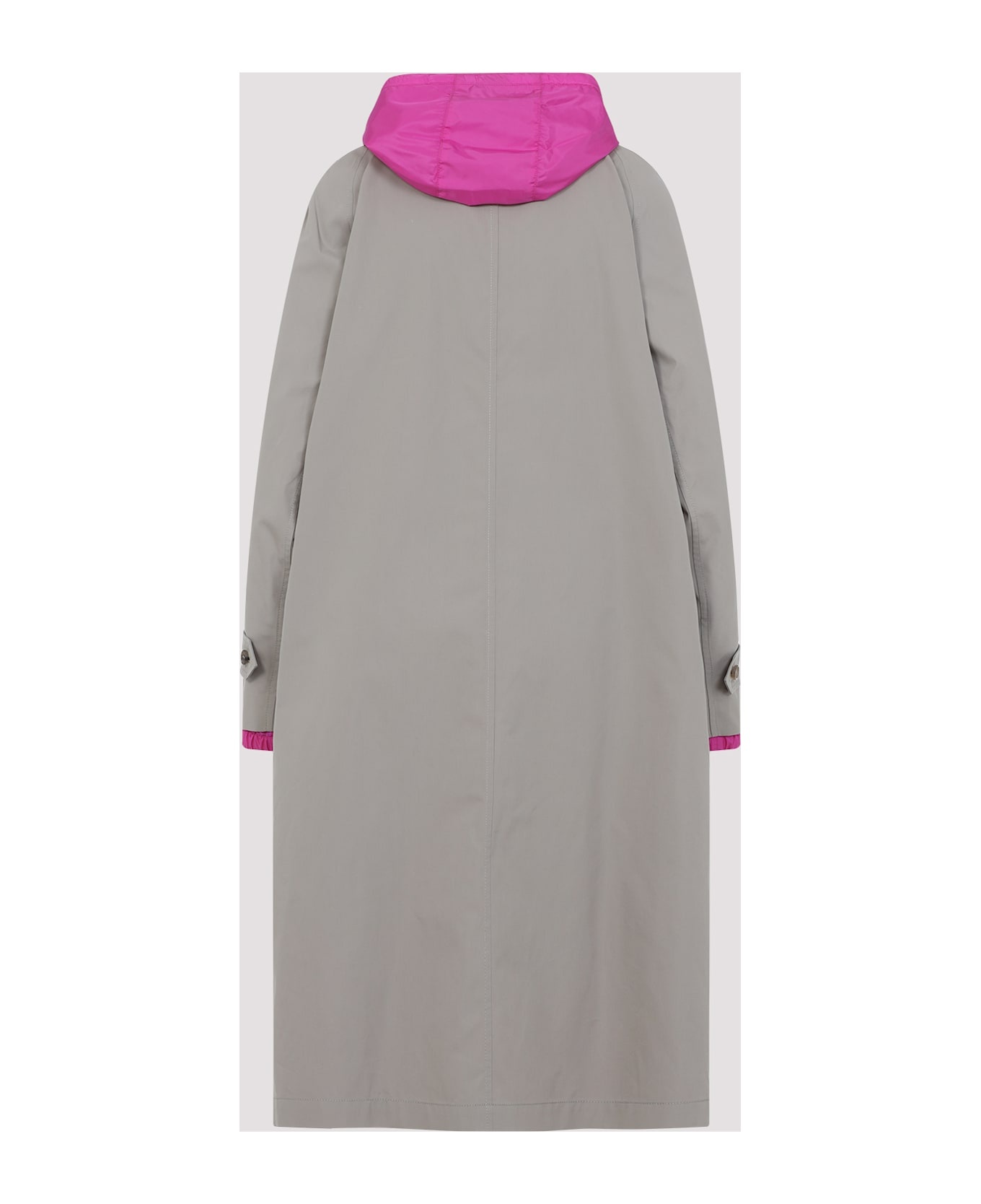 コート MIUMIU CAPPUCCINO COTTON BLEND REVERSIBLE OVERCOAT Miu Miu Cappuccino Cotton Blend Reversible Overcoat | REVERSIBLE