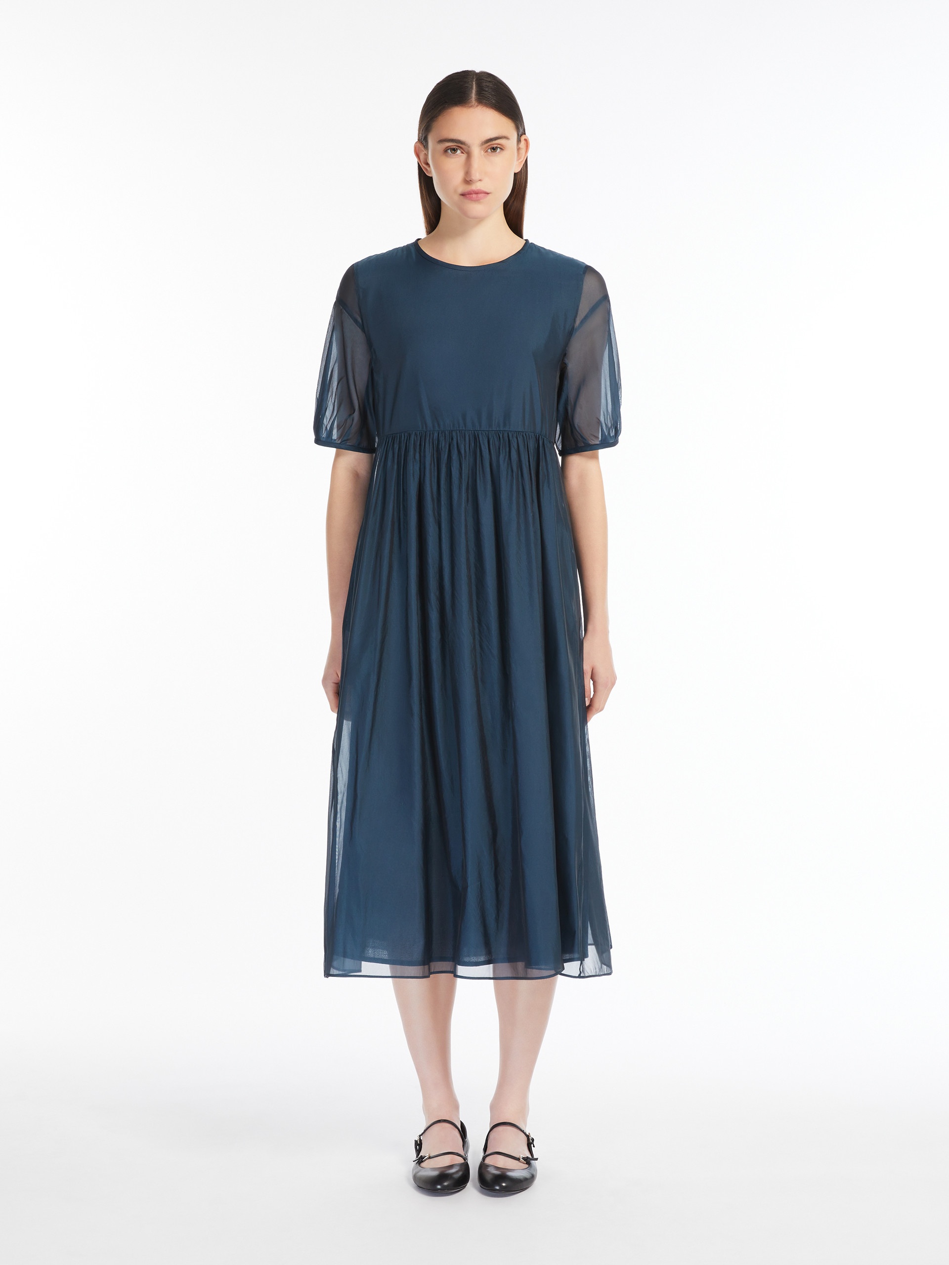 FATOSO Cotton and silk organza dress - 3
