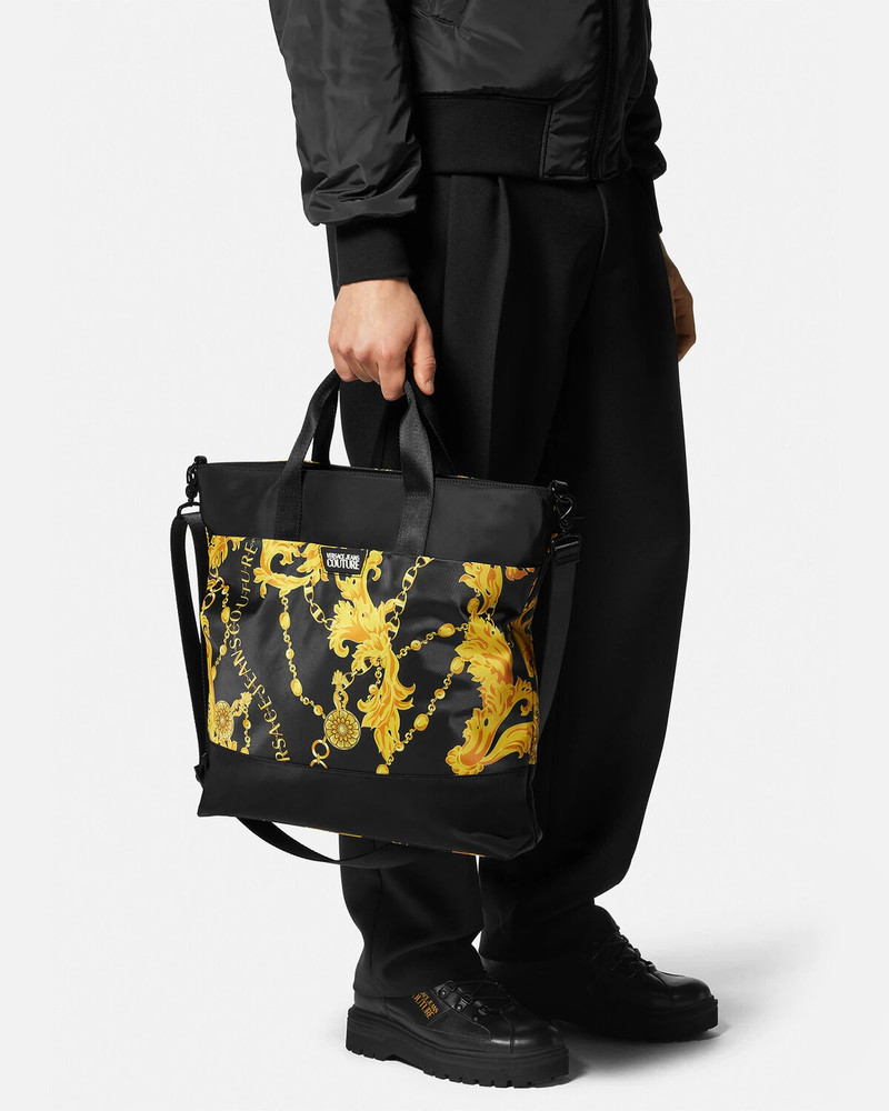 Chain Couture Tote Bag 5