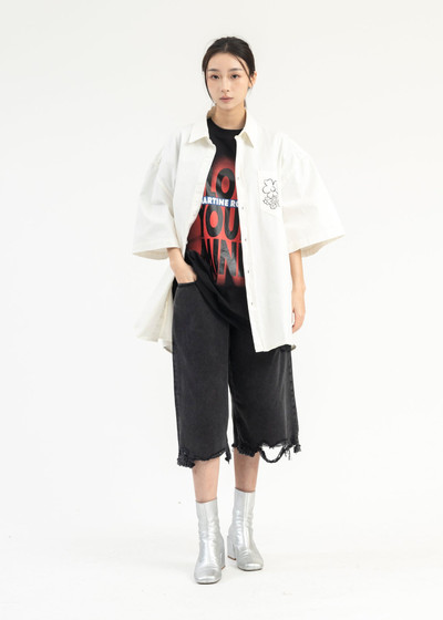 Martine Rose BLACK / BLOW YOUR MIND OVERSIZED S/S T-SHIRT outlook