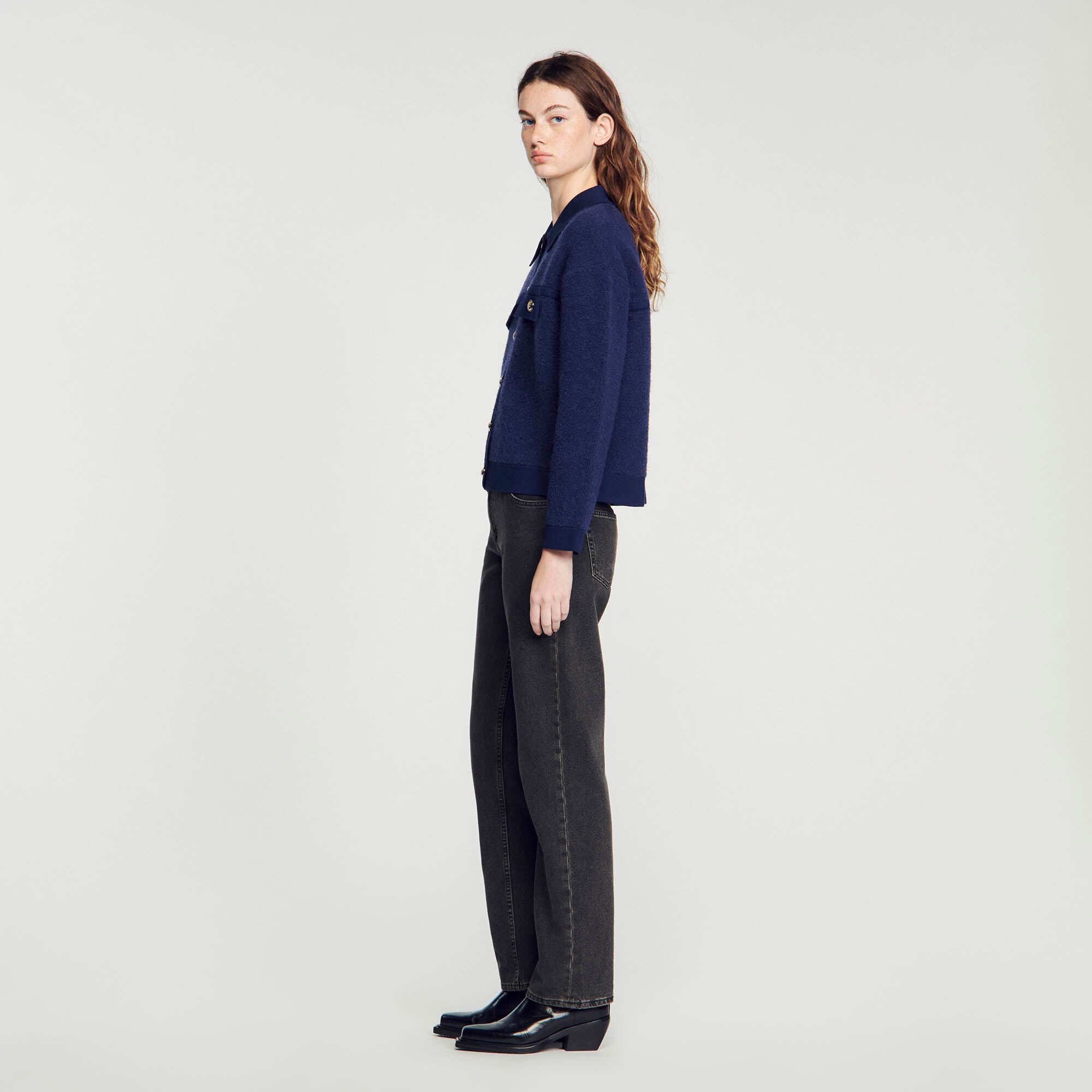TERRY KNIT CARDICOAT - 7