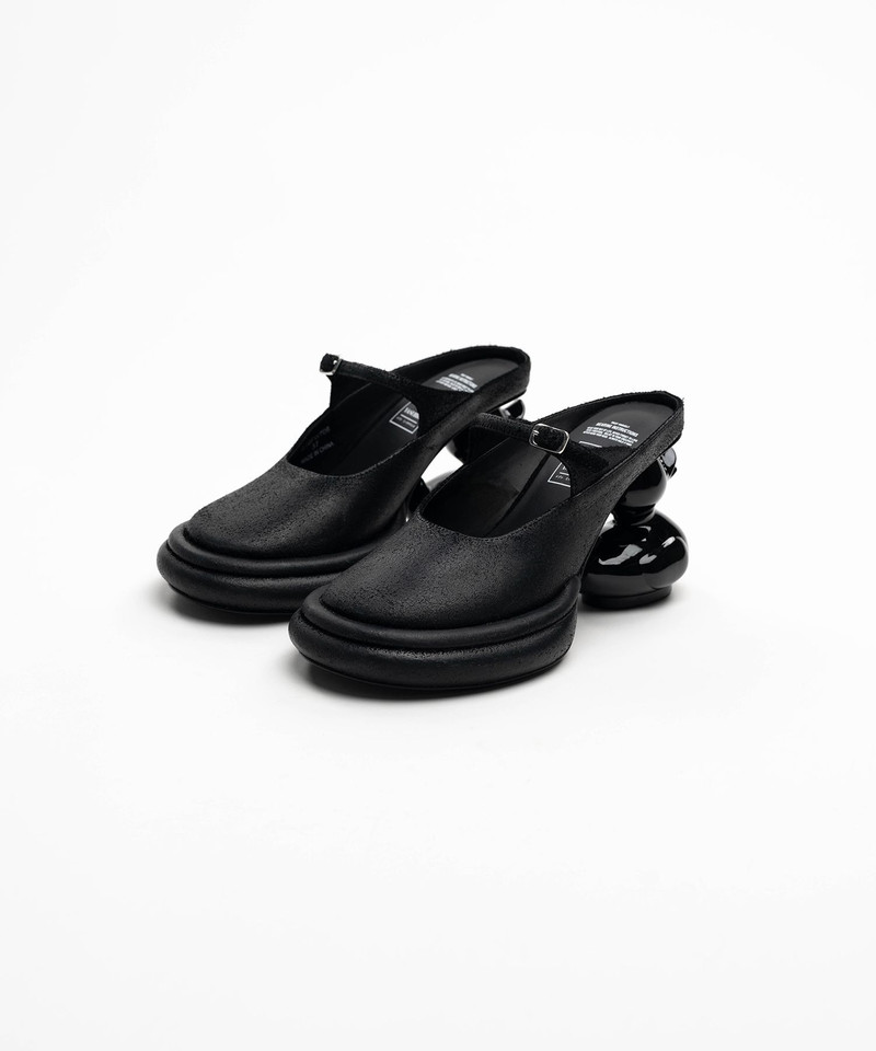Duck Heel Suede Mule 7