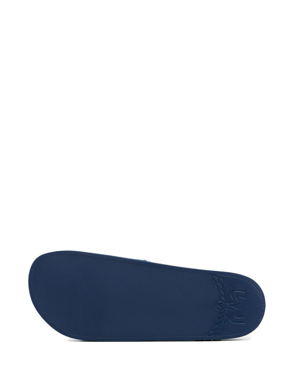 monogram-print slides - 4