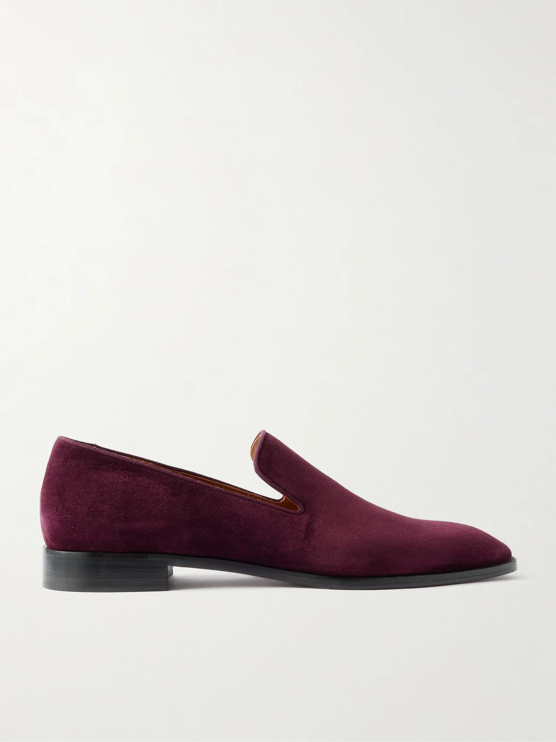 Danny Flex Grosgrain-Trimmed Suede Loafers - 1