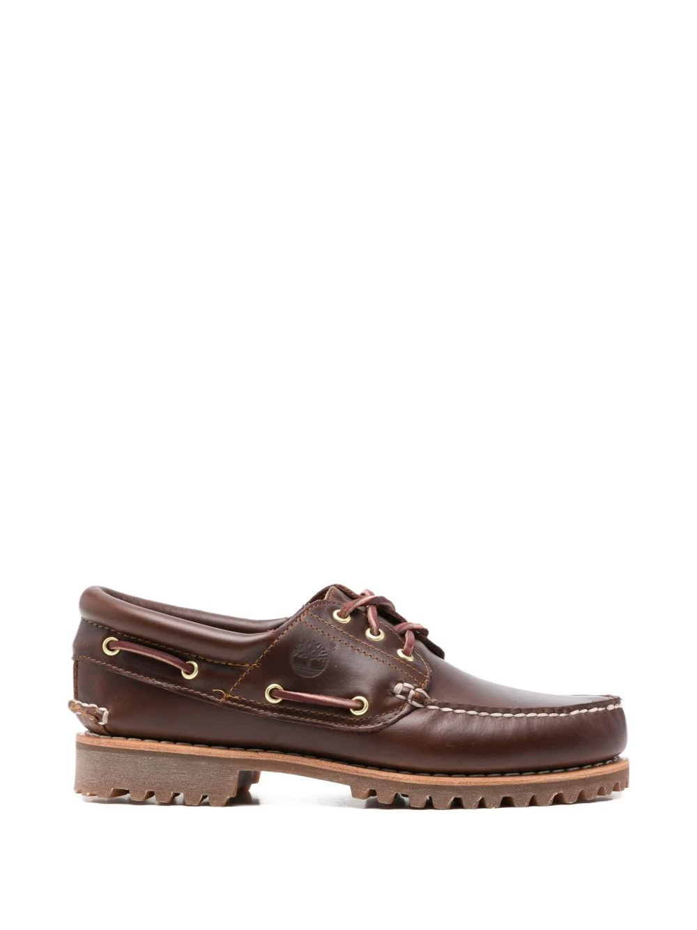 lace-up boat shoes - 1