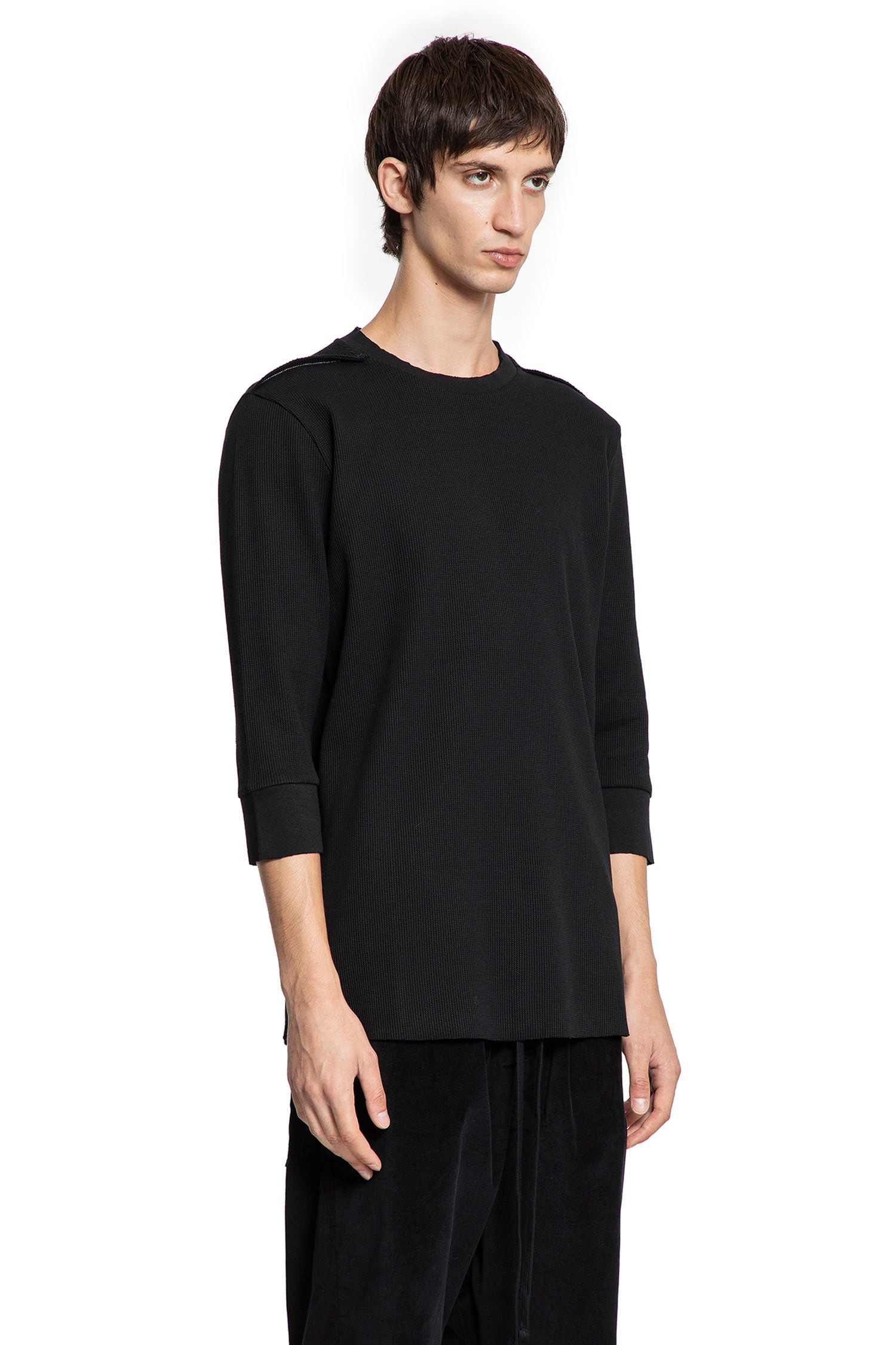Stretch-Waffle-Jersey-T-Shirt - 2