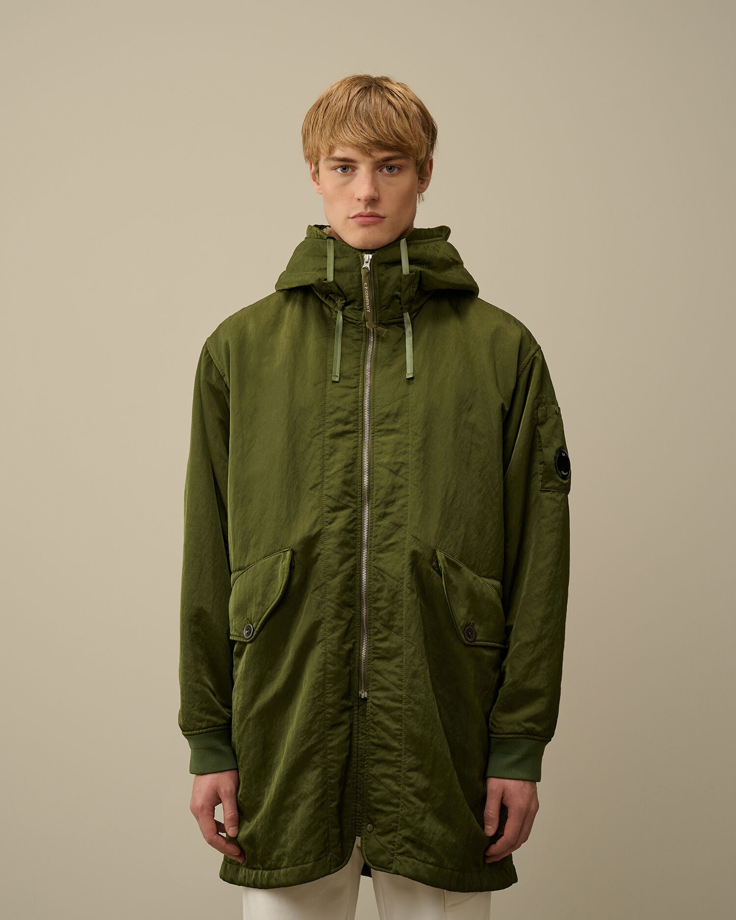 Nylon B Lined Hooded Parka - 2