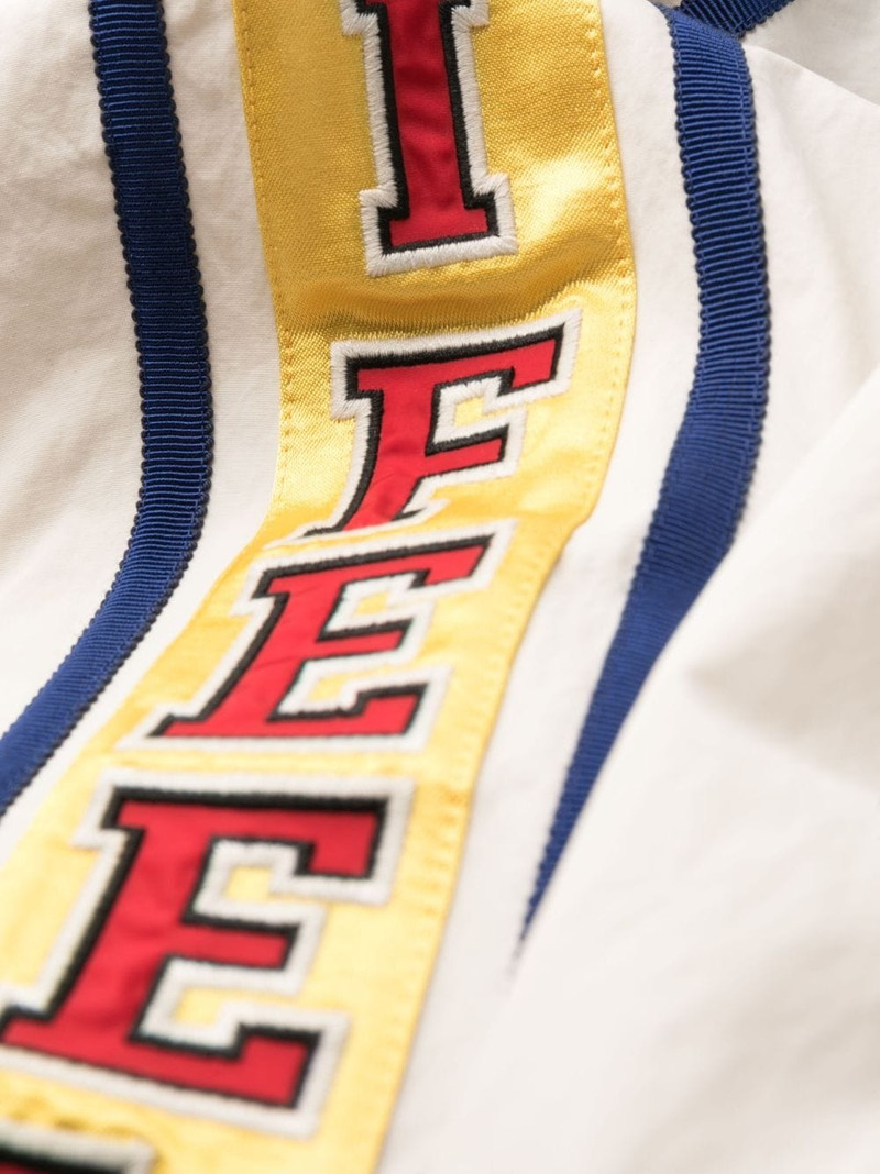 stripe-detail elasticated track pants 6