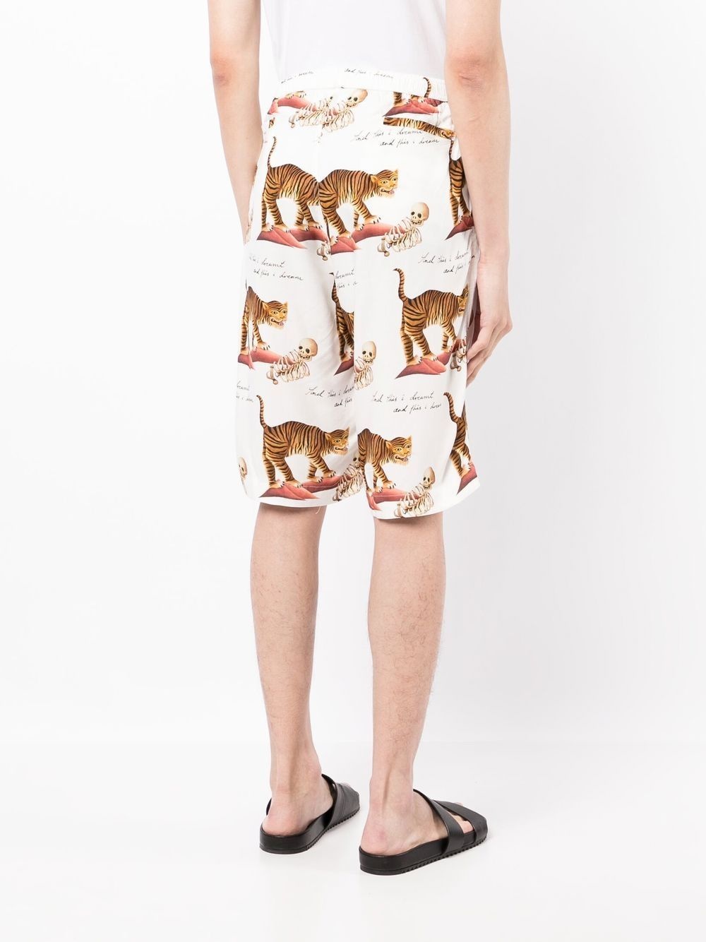 motif-print Bermuda shorts - 4