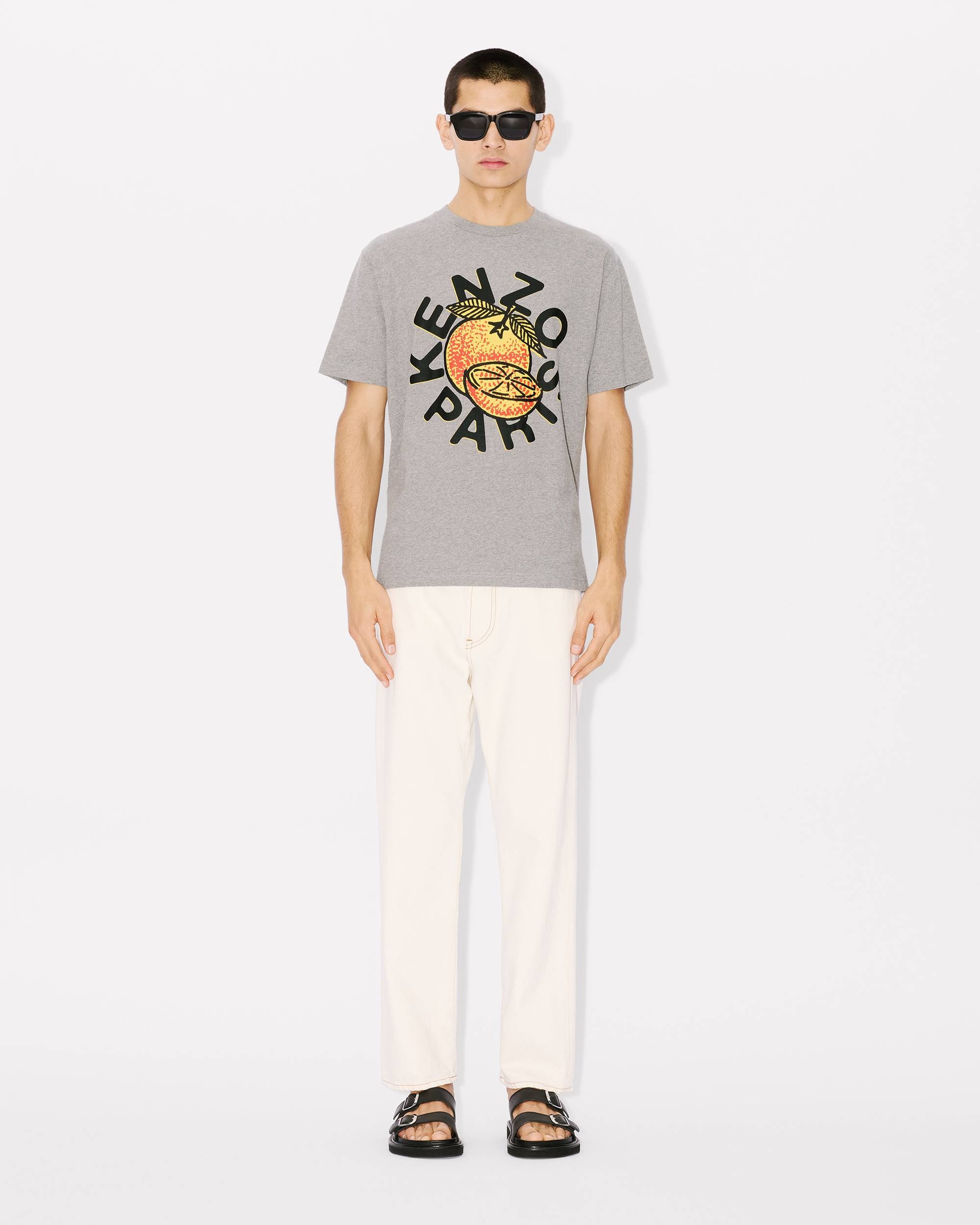 'KENZO Orange' classic T-shirt - 5