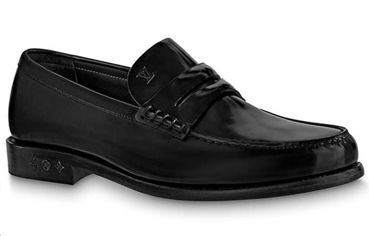 LOUIS VUITTON Louis Loafers 'Patent Black' 1AAMWL - 2
