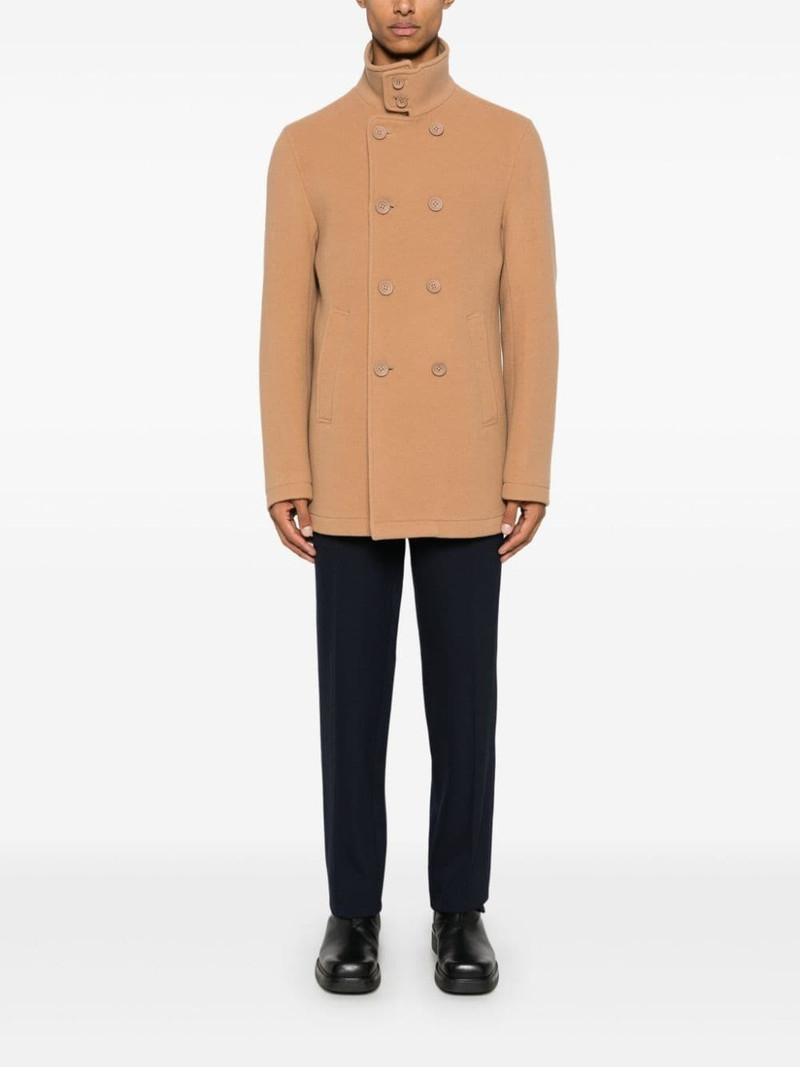 Herno double-breasted coat outlook