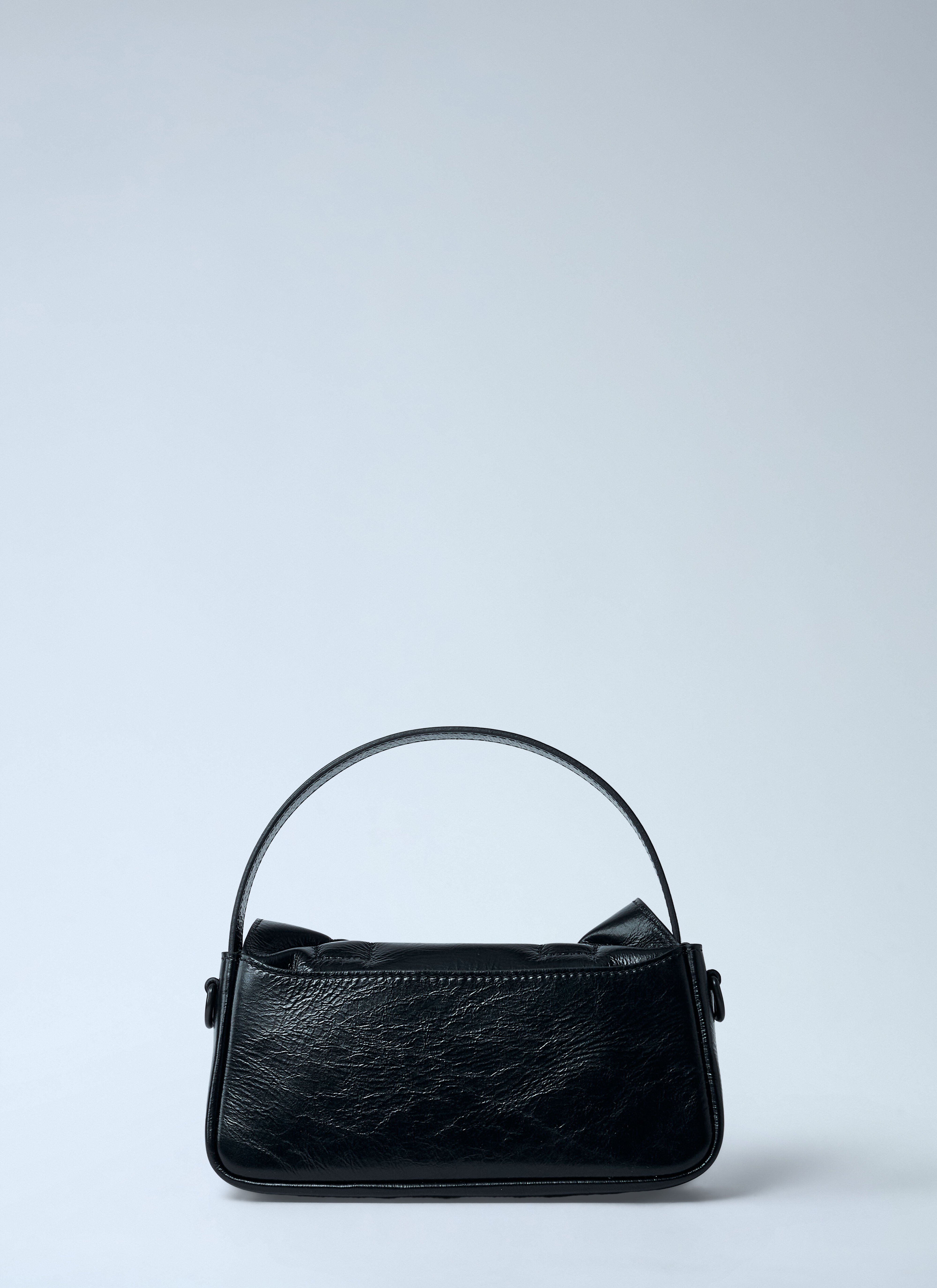 Mircro Multipocket Grained Leather Shoulder Bag - 3