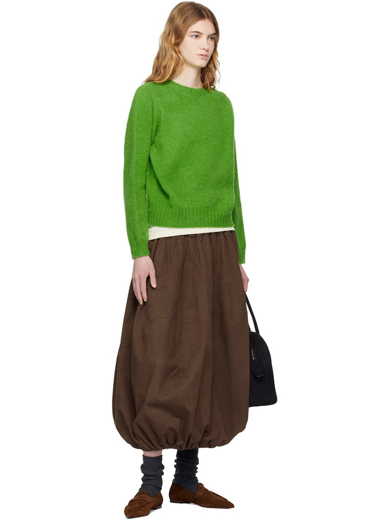 YMC SSENSE Exclusive Green Jets Sweater outlook