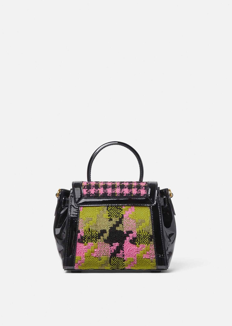 La Medusa Small Tweed Handbag 3