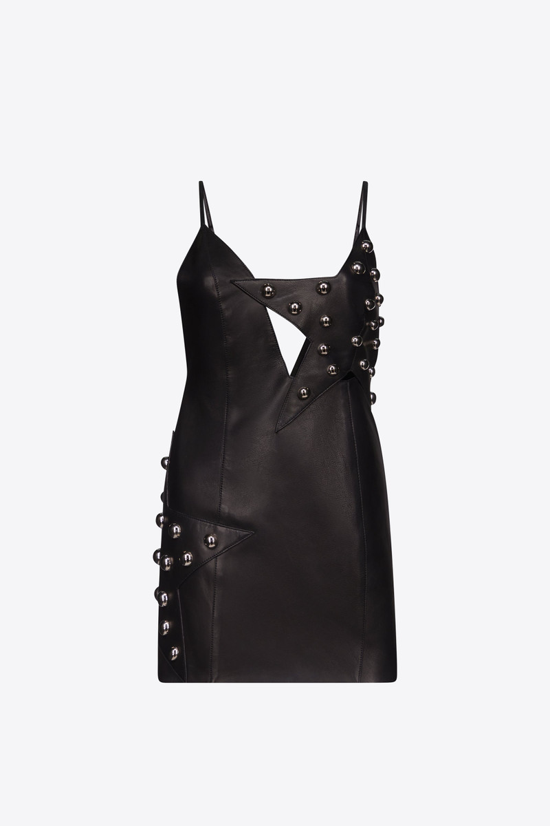 STUDDED POLKA DOT 가죽 끈 1