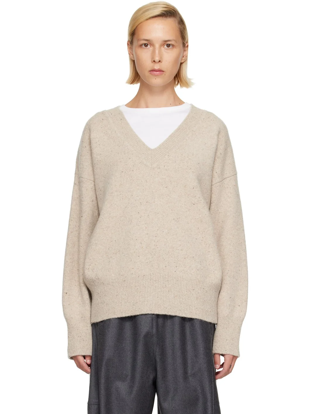 Off-White Classic Mouliné Sweater - 1