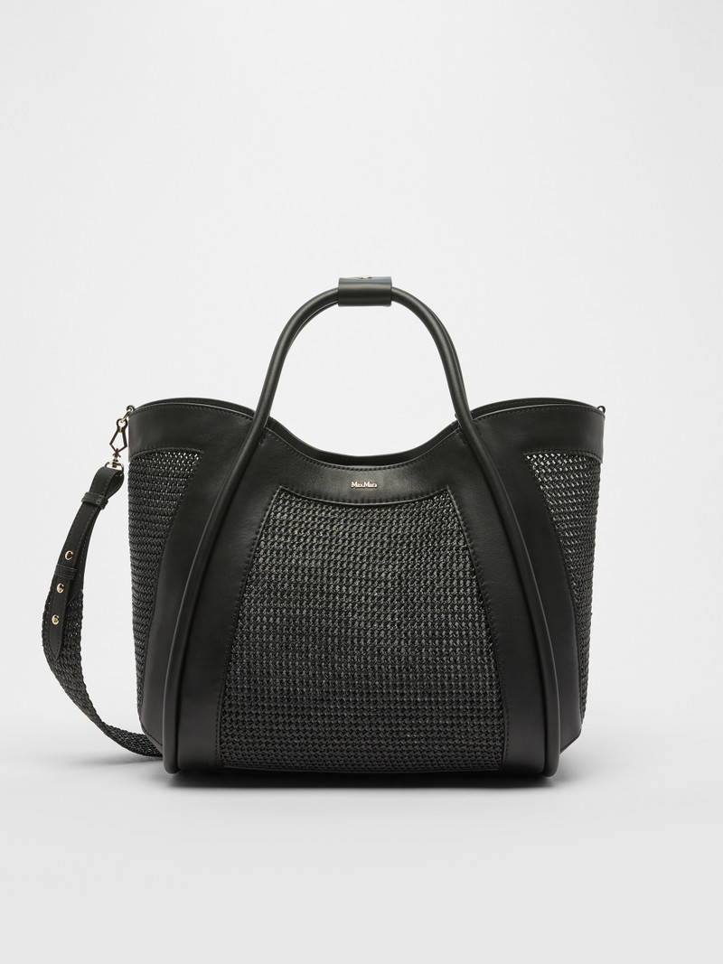 MARINMM Raffia tote bag 1