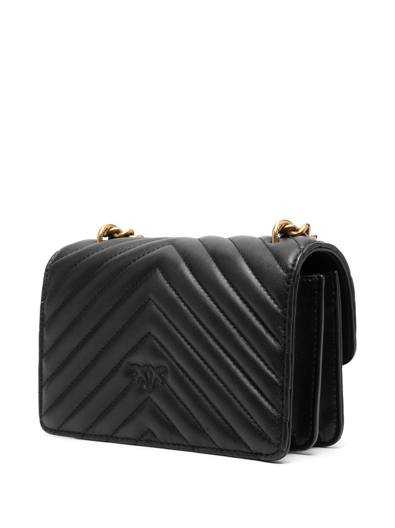 Lovebird quilted shoulder bag 3