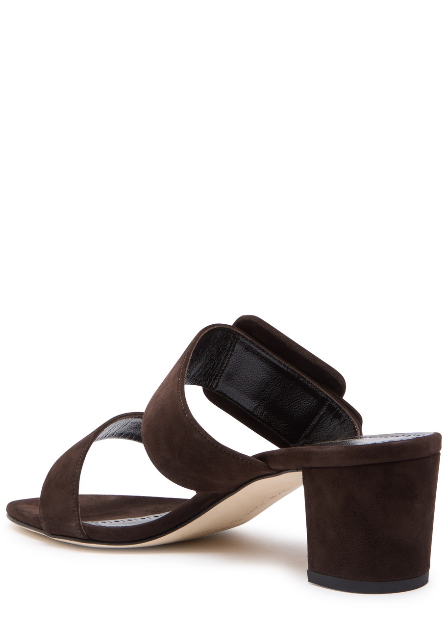 Manolo Blahnik Titubanew 50 Suede Sandals - 2