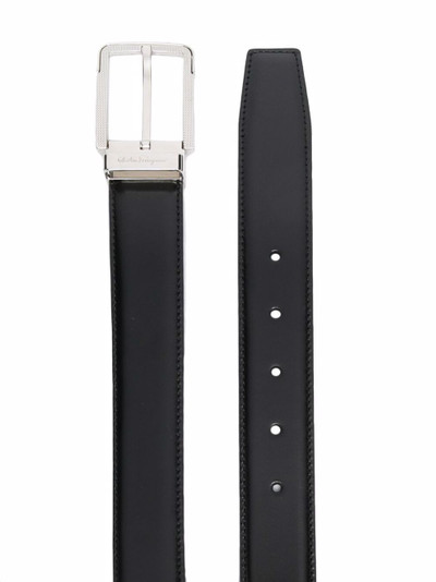 Salvatore Ferragamo buckle-fastening leather belt outlook