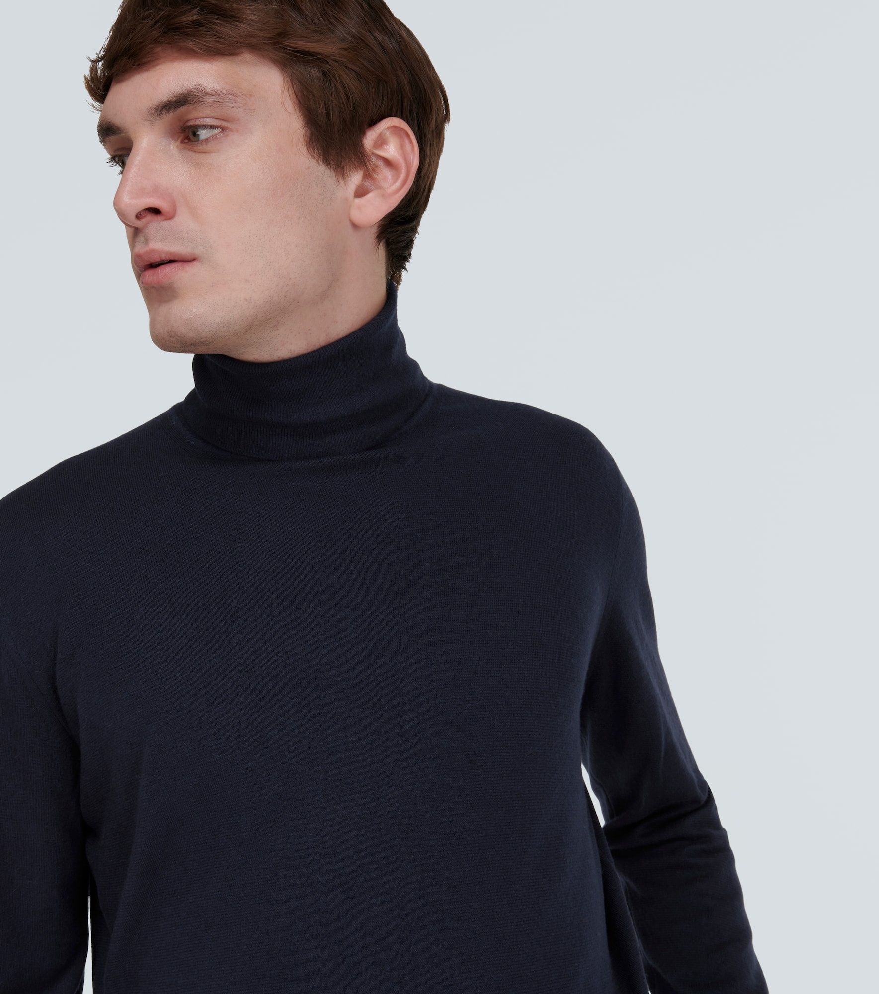 Cashmere turtleneck sweater - 5