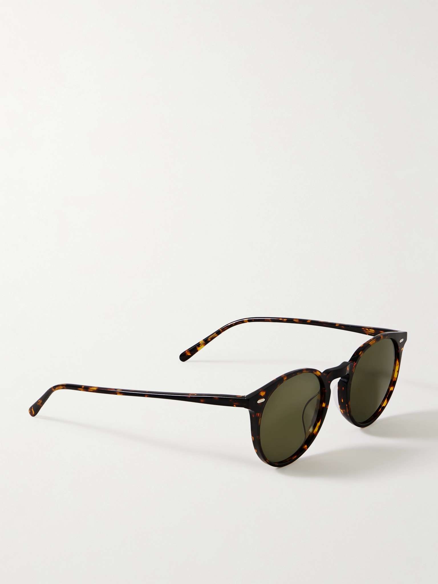 N. 02 Sun Round-Frame Tortoiseshell Acetate Sunglasses - 3