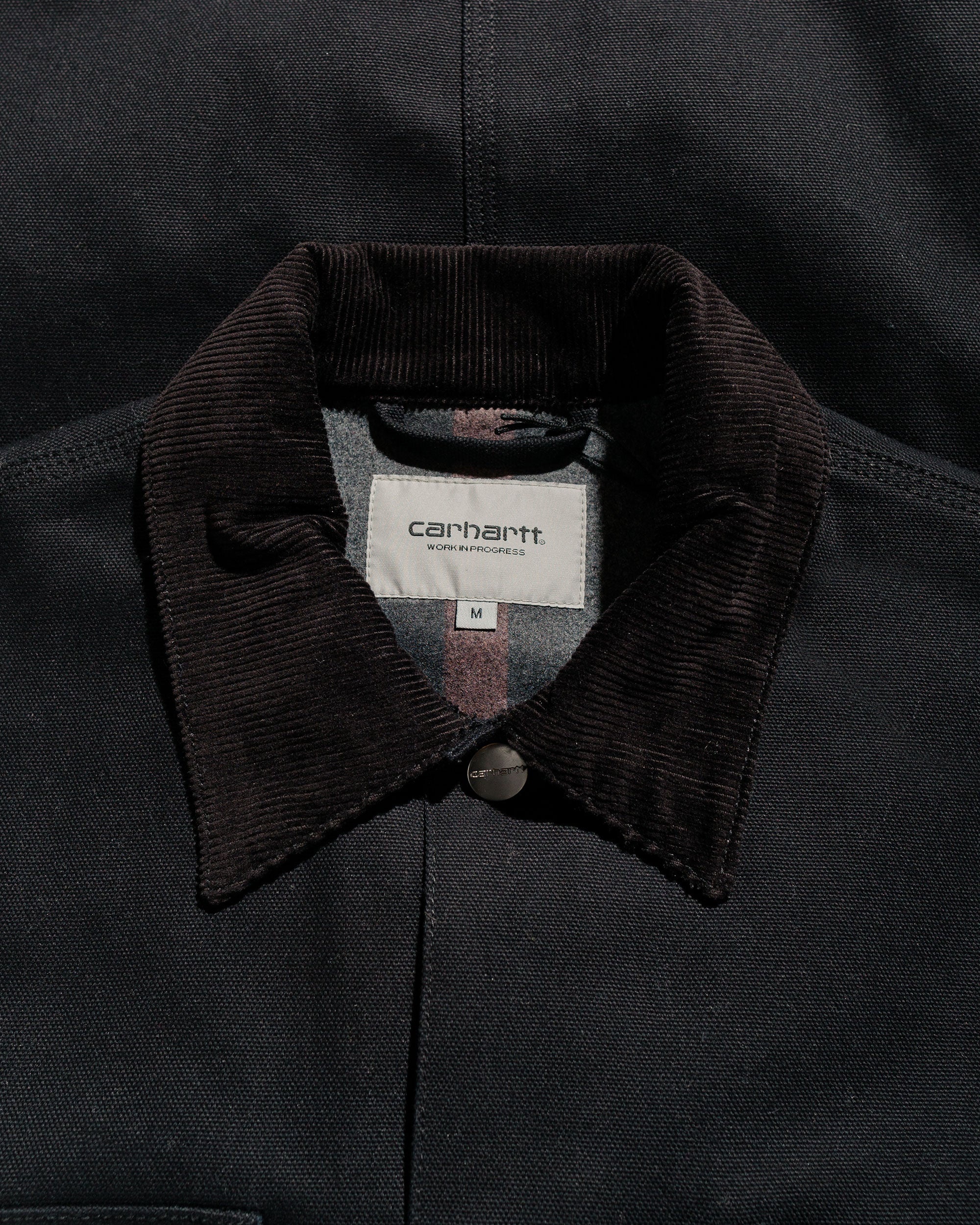 Carhartt W.I.P. Michigan Coat Winter Canvas Black/Black Rigid - 5