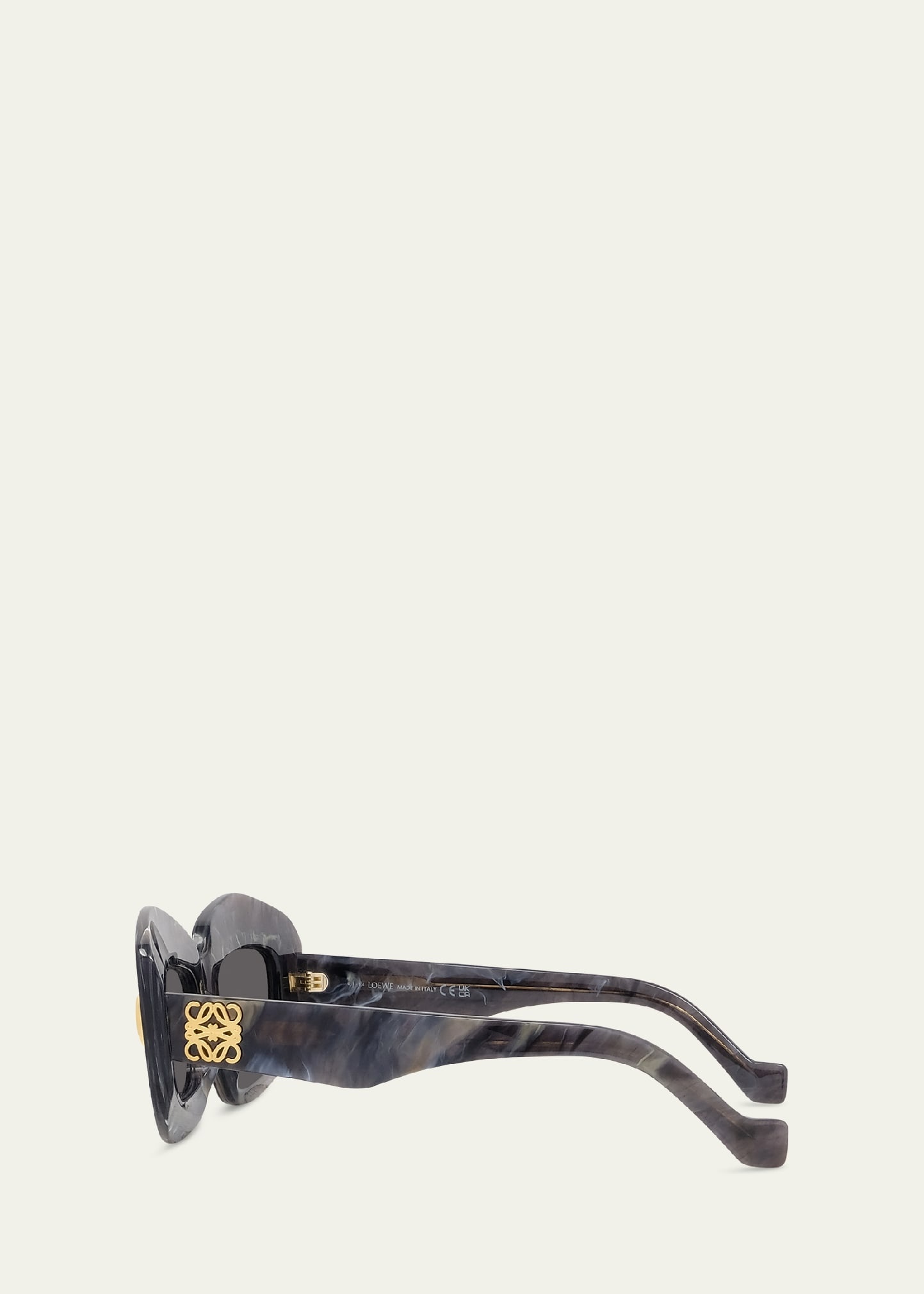 Silver Screen Chunky Acetate Rectangle Sunglasses - 3