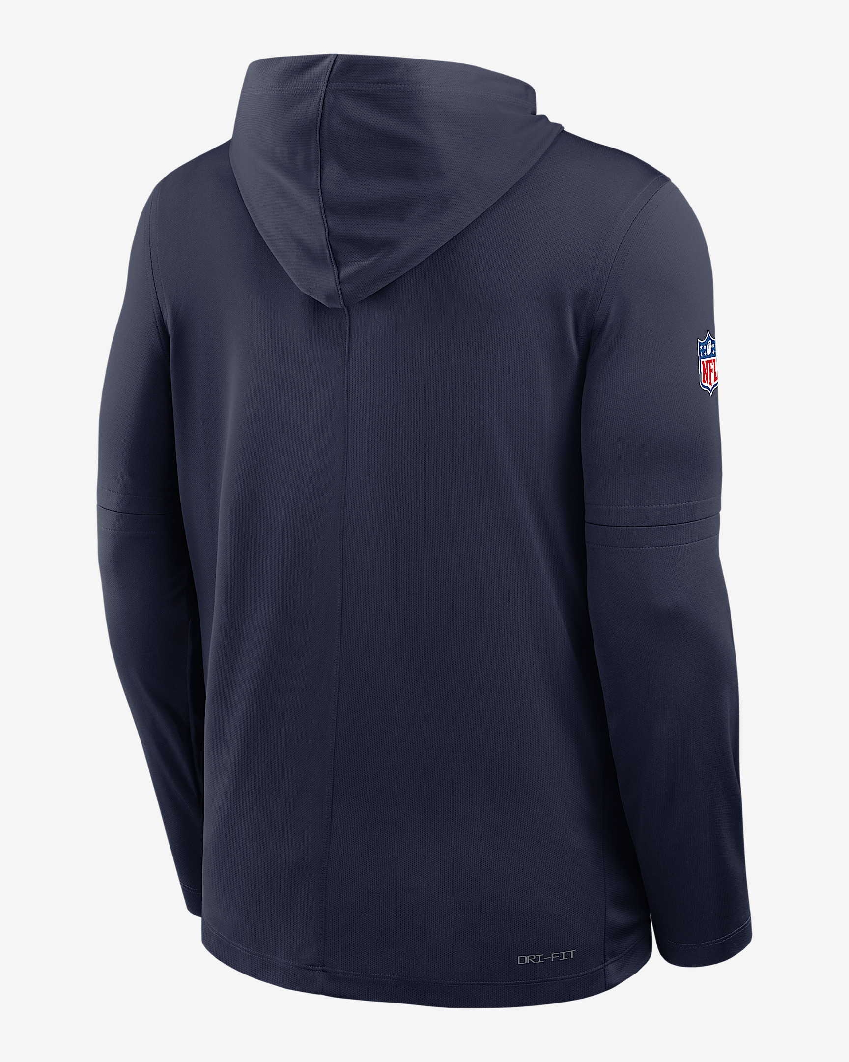Dallas Cowboys Pure Fury Sideline Men's Nike Dri-FIT NFL Long-Sleeve Hooded Top - 2
