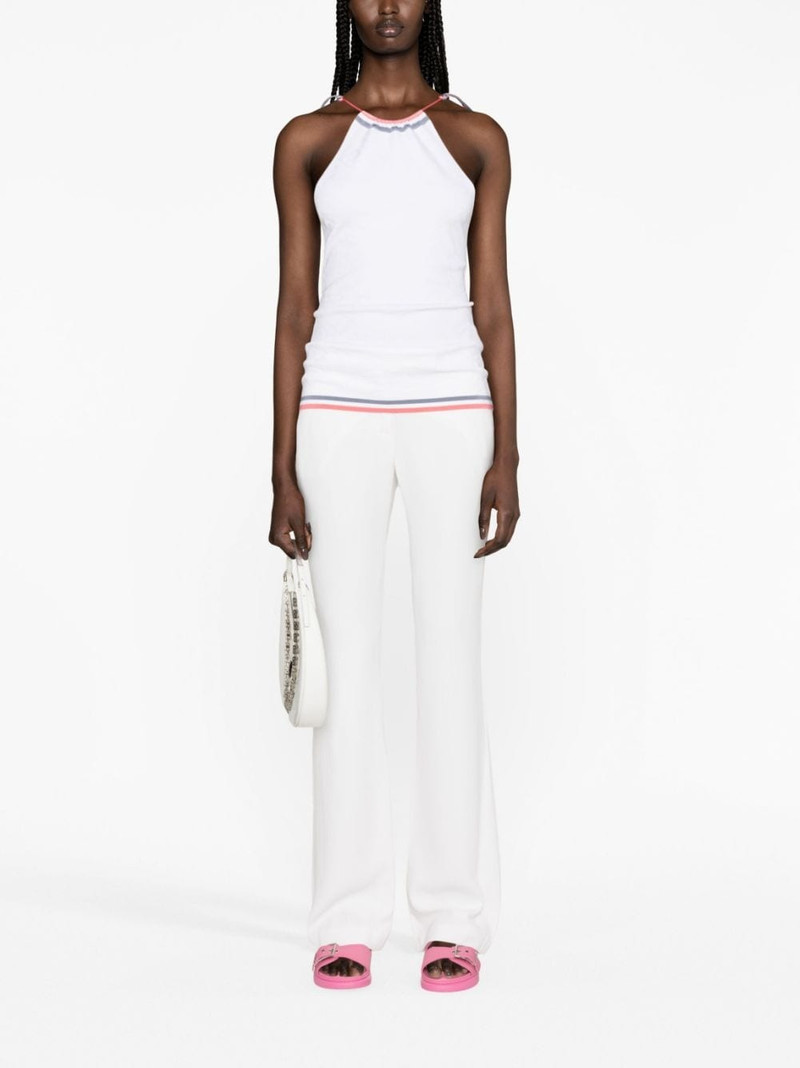 FENDI Fendi Mirror intarsia-knit top outlook
