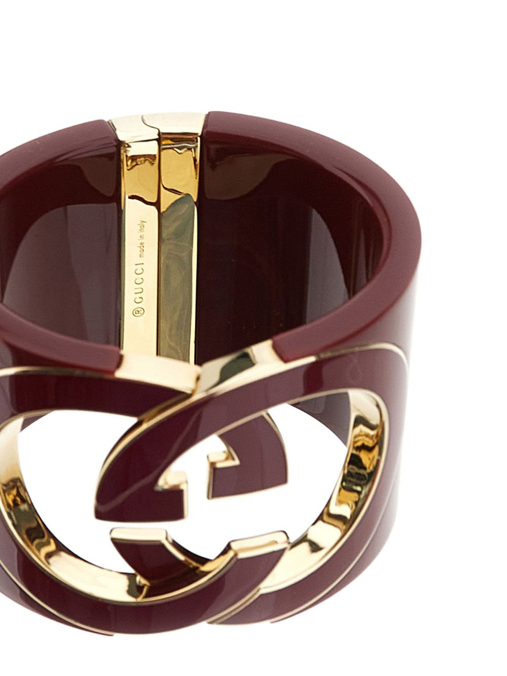 interlocking-G cut-out bangle - 3