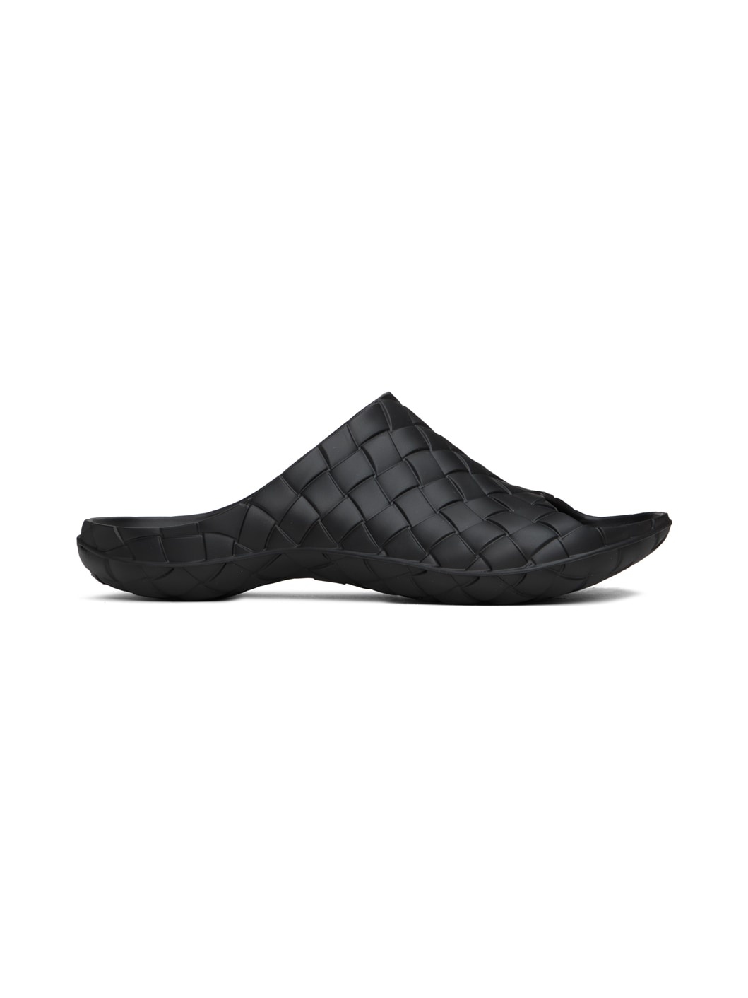 Black Intrecciato Sandals - 1
