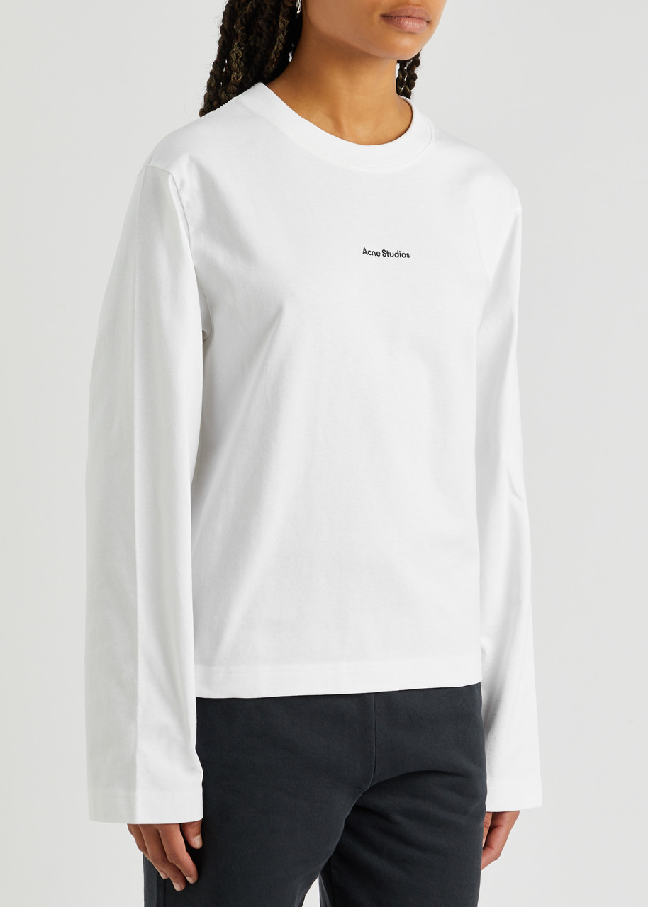 Logo-print cotton top - 2