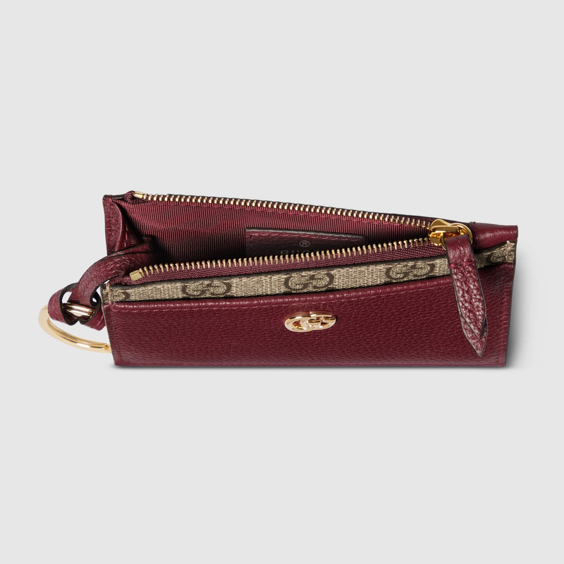 GUCCI GG Marmont zip key pouch outlook