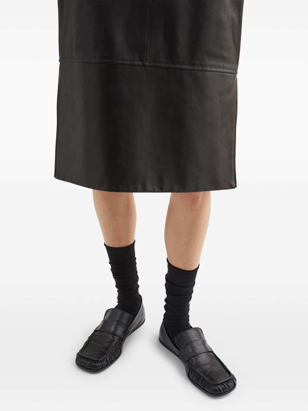 leather loafers - 5