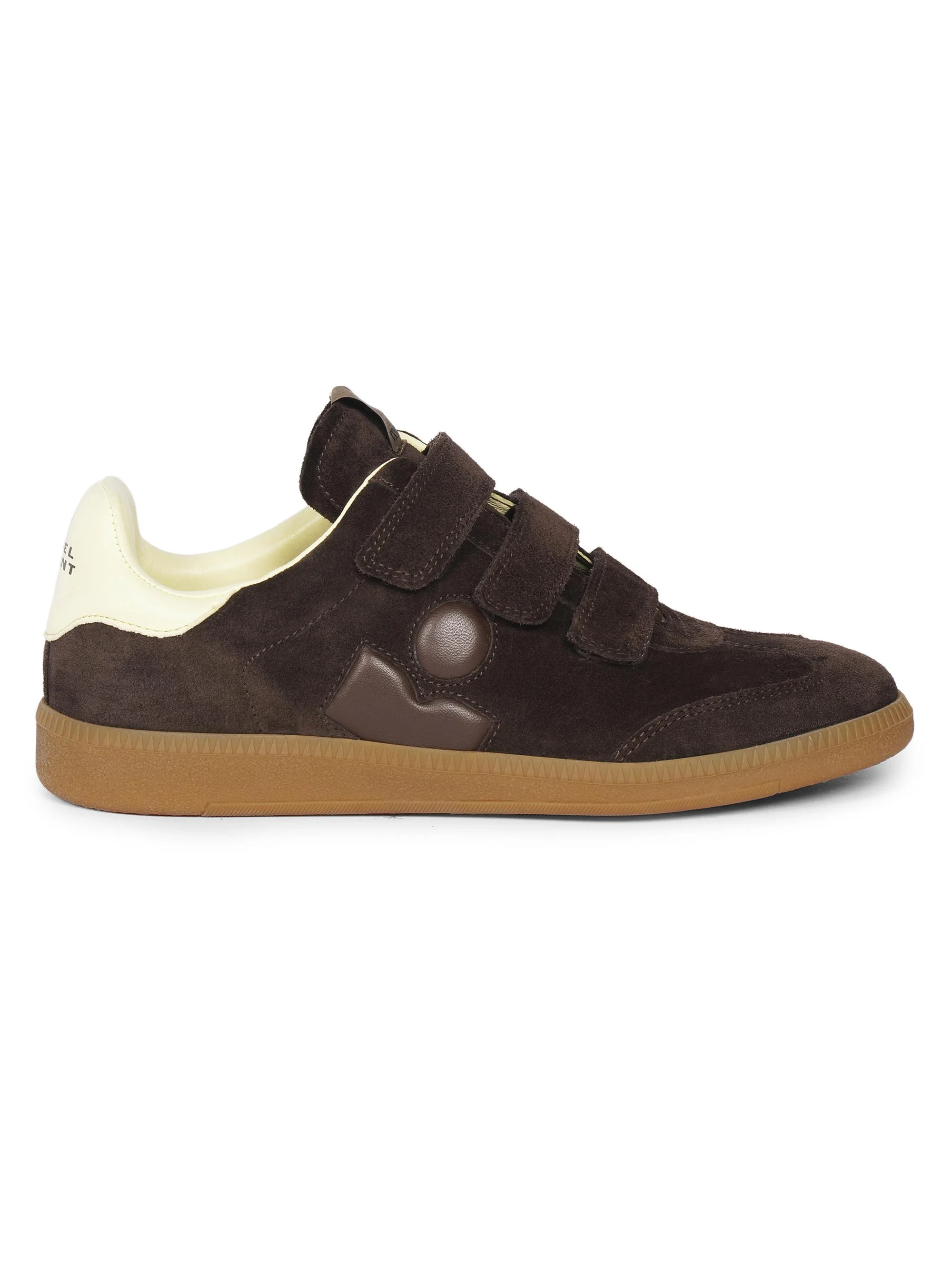 Women's Beth Colorblocked Suede Low-Top Sneakers - Chocolate Light Yellow - 1
