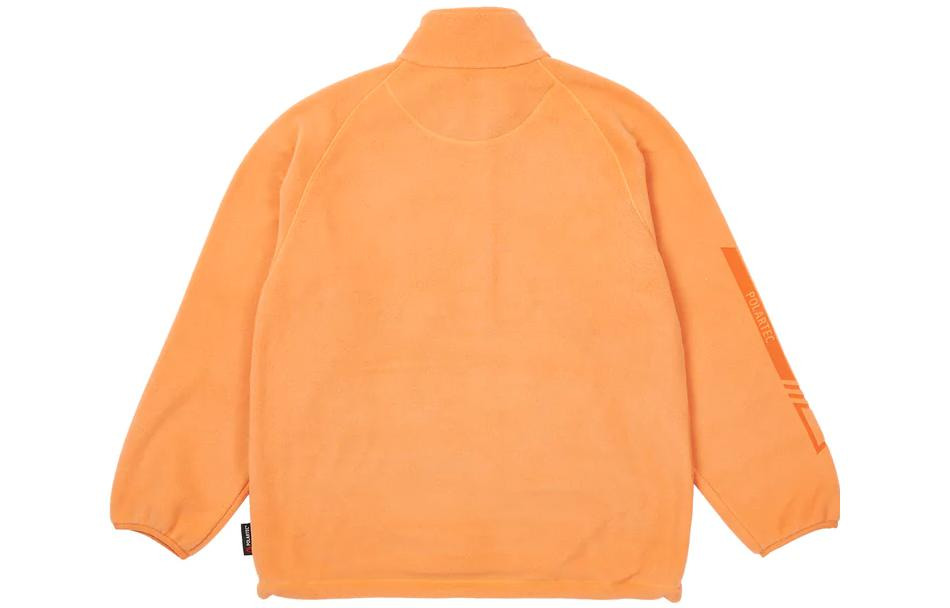 Palace FW22 Polartec Lazerouter 1/2 Zip Jacket 'Orange' P23CS237 - 2