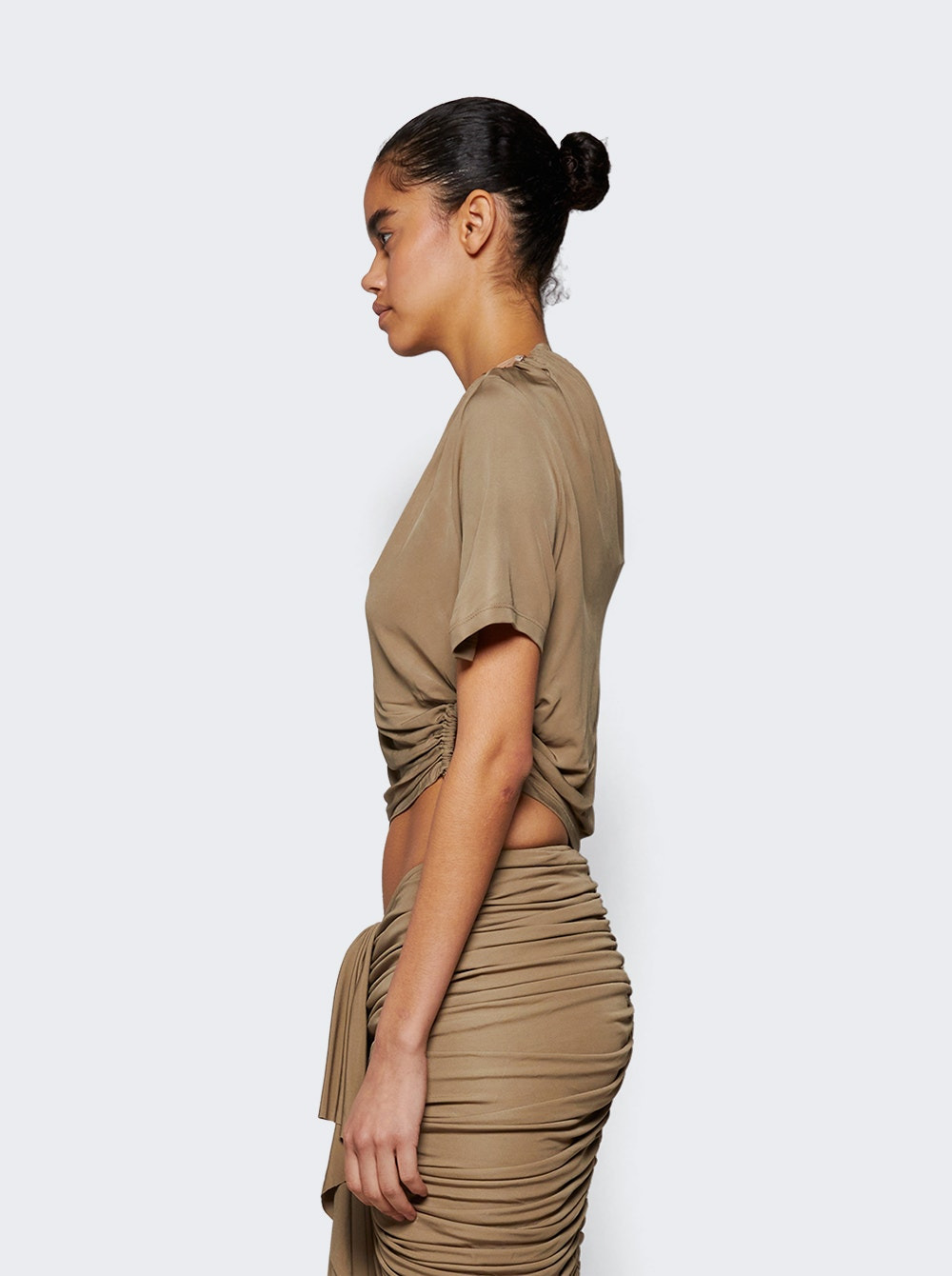 Bezel Quartz Jersey Tee Eucalypt - 3