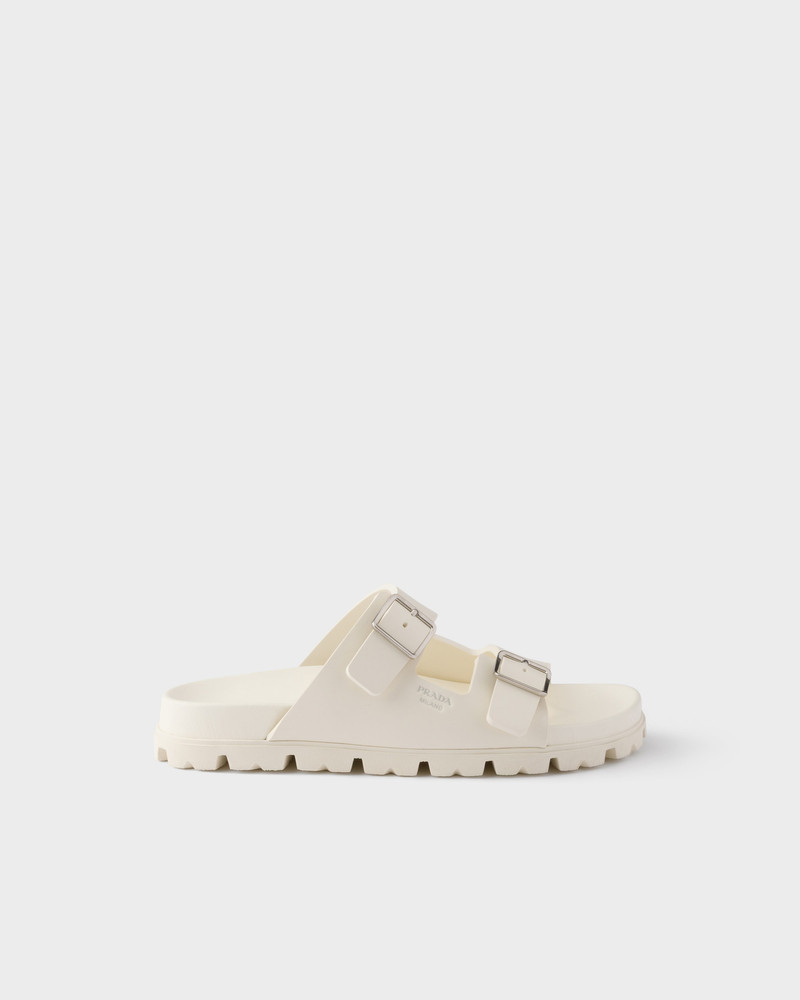 Prada Rubber slides outlook